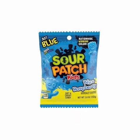 105g Sour Patch Kids Blue Raspberry