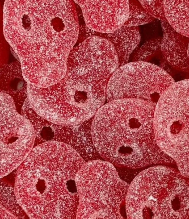 100g Fizzy Red Skulls