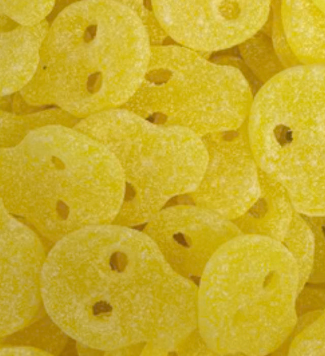 100g Fizzy Pineapple Skulls