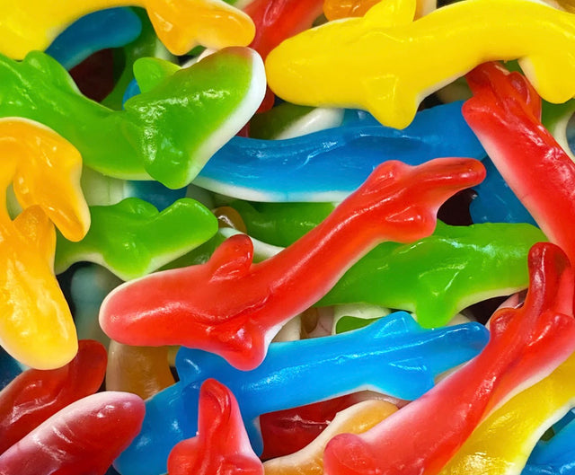 100g Gummy Sharks