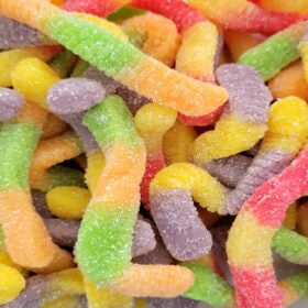 100g Fizzy Worms