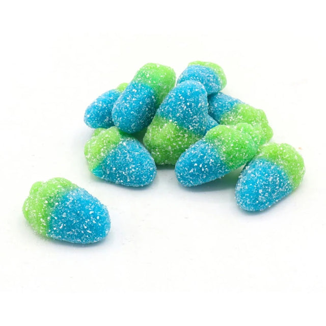 100g Mini Fizzy Blue Raspberries