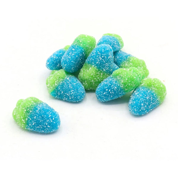 100g Mini Fizzy Blue Raspberries
