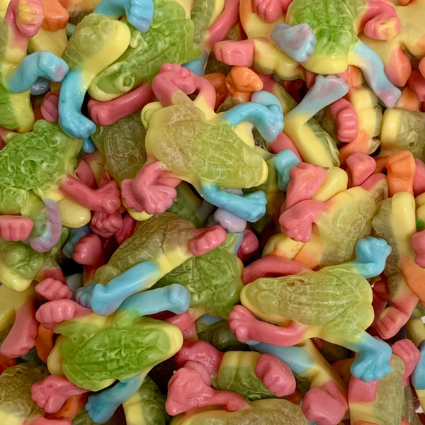 100g Jelly Filled Tropical Frogs