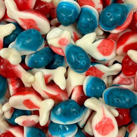 100g Jelly Filled Whales