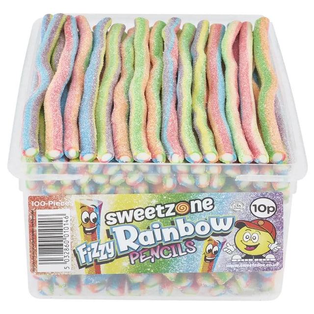 50g Fizzy Rainbow Pencils