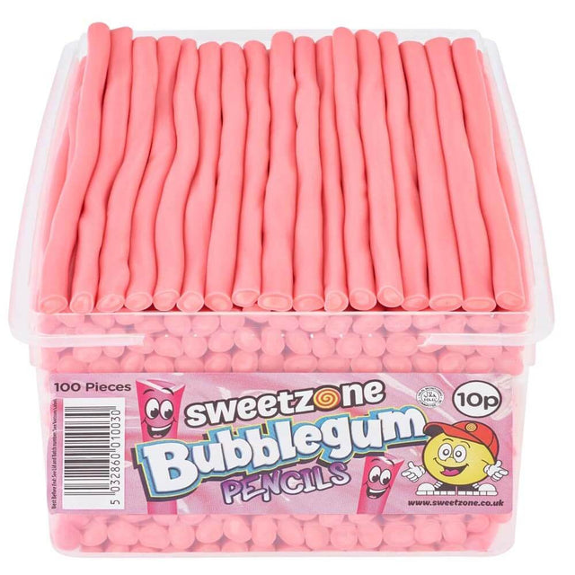 50g Bubblegum Pencils