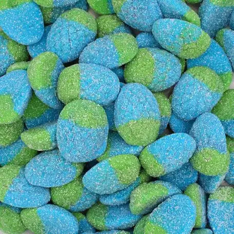 100g Jelly Filled Blue Raspberries