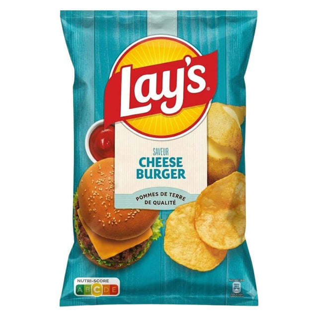 Lays Cheeseburger Crisps