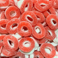 100g Sour Strawberry Rings