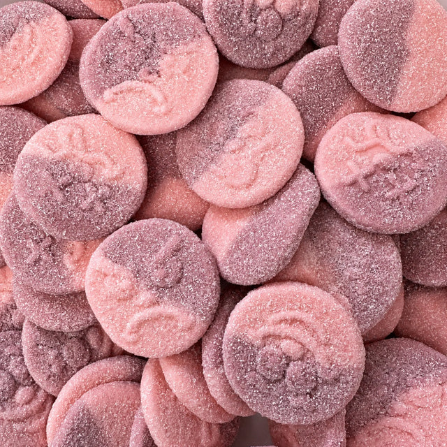 100g Sour Foam Smileys